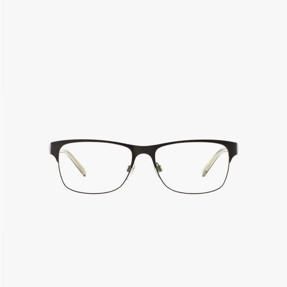 Burberry BE 1289‎ Black Metal Rectangle Eyeglasses - Picture 4 of 8
